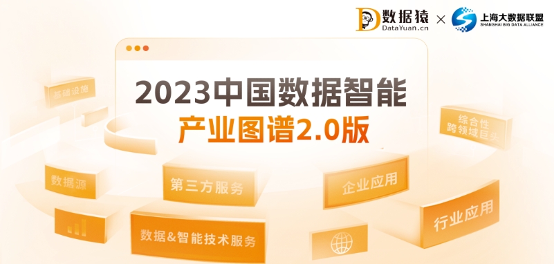 《2023中国数据智能产业图谱2.0版》重磅发布