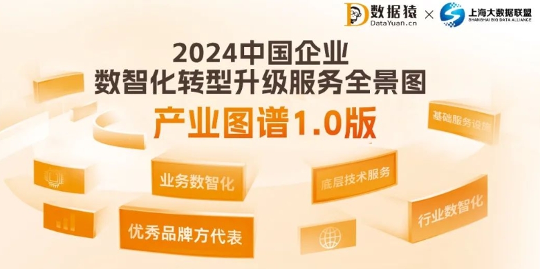 《2024中国企业数智化转型升级服务全景图/产业图谱1.0版》重磅发布