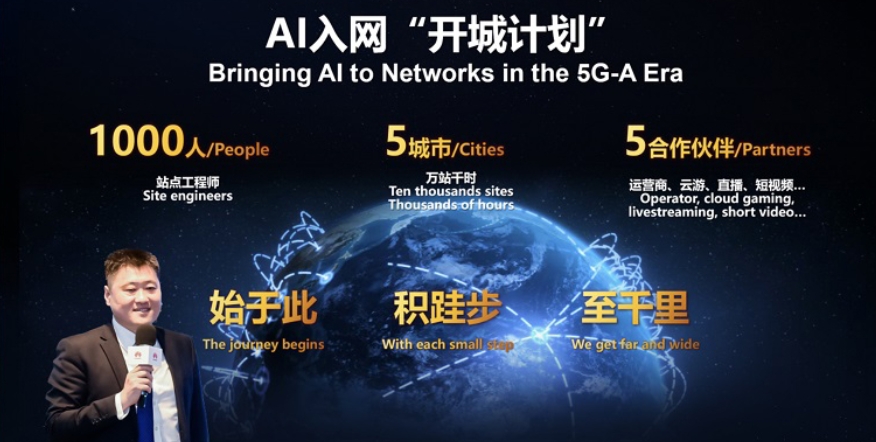 Huawei unveils AI network 'Kacheng Plan'