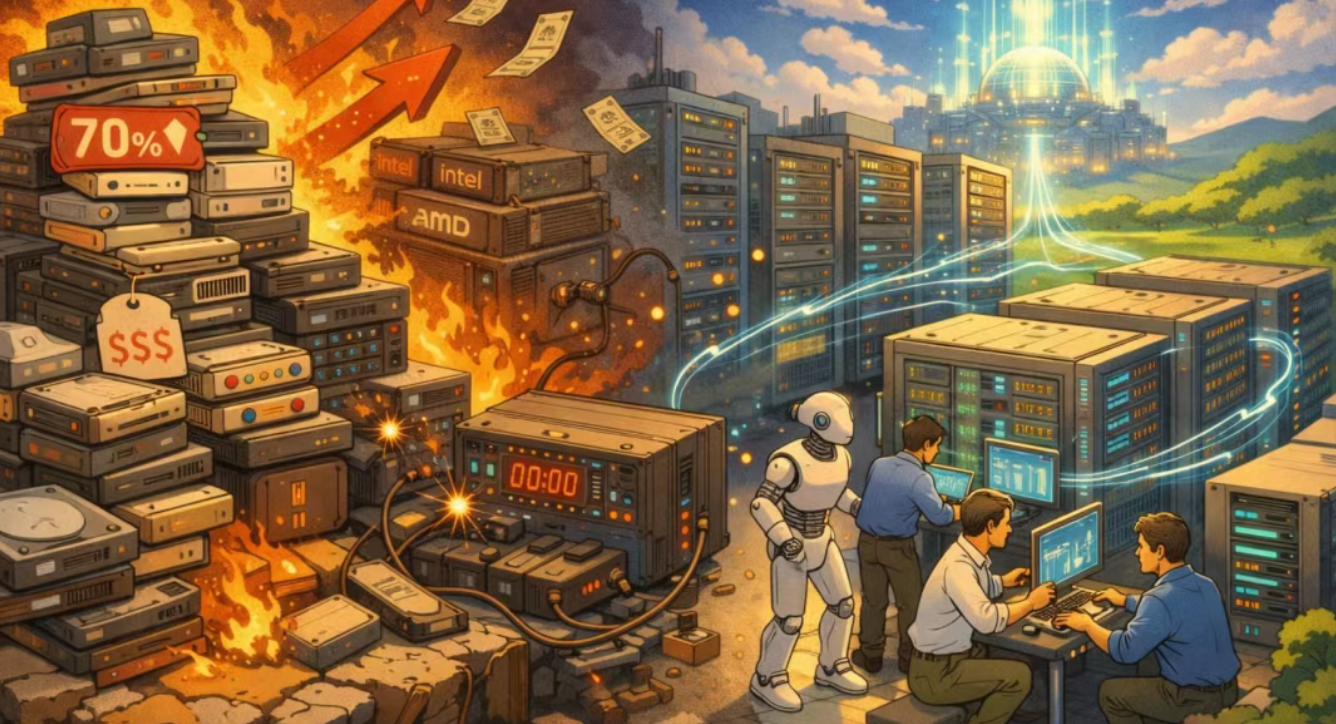 硬盘价格涨疯了，AI存储何去何从？